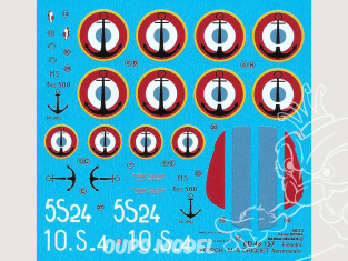 BERNA DECALS BD48-157 Morane Saulnier Criquet Aéronavale 1/48