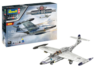 Revell maquette avion 05650 Set 75th Anniv. "Northrop F-89 Scorpion inclus peintures principale colle et pinceau 1/48