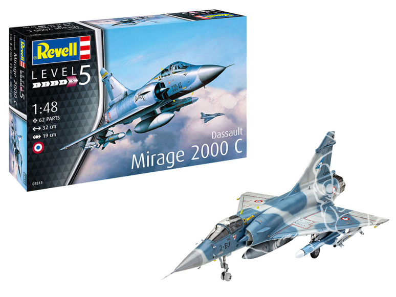 Revell maquette avion 03813 Dassault Mirage 2000C 1/48