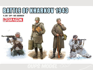 DRAGON maquette militaire 6782 Bataille de Kharkov 1943 1/35