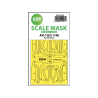 ASK Art Scale Kit Mask M48160 AH-1Q/S Special Hobby Recto Verso 1/48