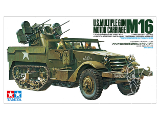 TAMIYA maquette militaire 35081 U.S. M16 HALF TRACK 1/35