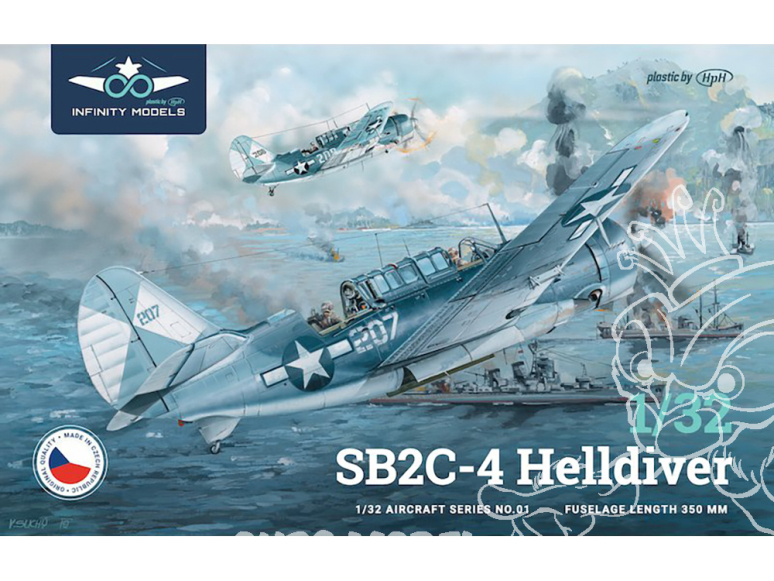 Infinity Models maquette avion 3201 SB2C-4 Helldiver 1/32