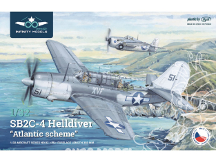 Infinity Models maquette avion 3202 SB2C-4 Helldiver "Atlantic Scheme" 1/32