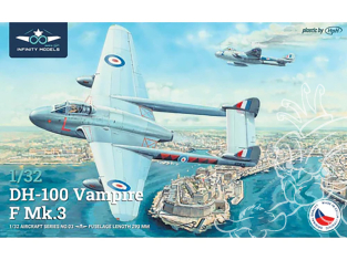 Infinity Models maquette avion 3203 DH-100 Vampire F Mk.3 1/32