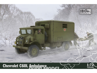 IBG maquette militaire 72115 Chevrolet C60L Version Ambulance 1/72