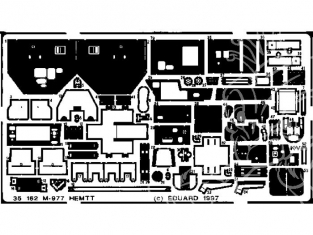 Eduard photodecoupe militaire 35162 M-977 HEMTT 1/35