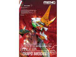 MENG MECHA-004M Le modèle de production Reborn Evangelion-Nouveau 02α pré coloré