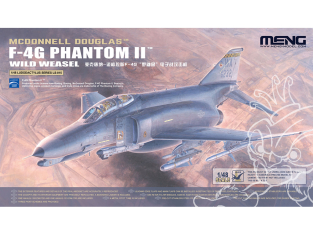 Meng maquettes avions Ls-015 F-4G Phantom II Wild Weasel Tueur de radar dans la tempête 1/48