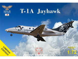 SOVA-M maquette avion 72042 Raytheon T-1A "Jayhawk" jet trainer (USAF) 1/72