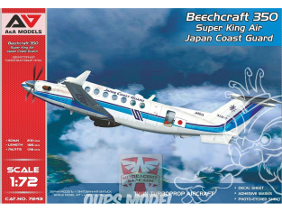 AA Models maquette avion 7243 Beechcraft 350 "Super King Air" (Garde côtière japonaise) 1/72