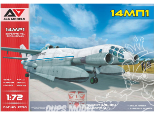 AA Models maquette avion 7230 14MP1 (VVA-14MP1) experimental ekranoplan1/72