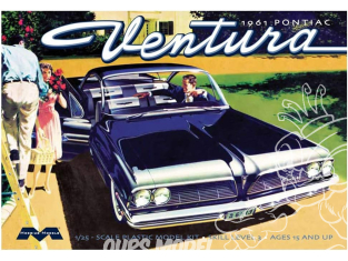 Moebius maquette voiture 1211 Pontiac Ventura 1961 1/25
