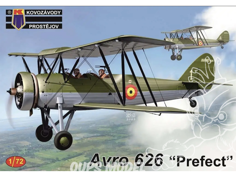 KP Model kit avion KPM0413 Avro 626 “Prefect” 1/72