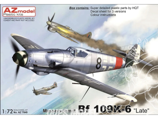 AZ Model Kit avion AZ7849 Messerschmitt Bf 109K-6 “Late” 1/72