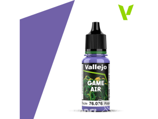 Vallejo Peinture Acrylique Game Air nouvelle formulation 76076 Alien violet 18ml
