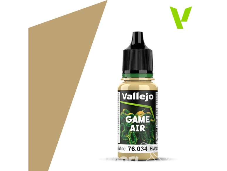 Vallejo Peinture Acrylique Game Air nouvelle formulation 76034 Os blanc 18ml