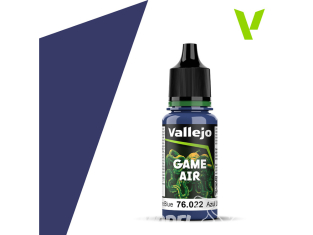 Vallejo Peinture Acrylique Game Air nouvelle formulation 76022 Bleu Outremer 18ml