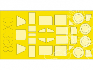 Eduard Express Mask CX368 IL-2M3 1/72