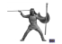 Master Box maquette figurines 32021 Guerres gréco-perses kit N°8 Guerrier persan légèrement armé (Takabara) 1/32