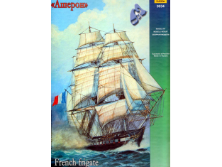 Zvezda maquette bateau 9034 Fregate Française Acheron 1/200