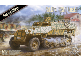 DAS WERK maquette militaire DW16005 Sd. Kfz. 251/1 Ausf.D 1/16