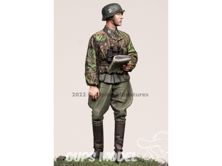 Alpine figurine 35299 Officier Grenadier du WSS 1/35