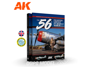 Ak Interactive livre AK130005 LE 56ÈME GROUPE DE COMBATTANTS WWII : DU 18 AVRIL 1944 ET AU-DELA en ANGLAIS