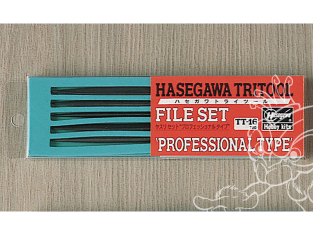 Hasegawa outillage TT16 Set de limes type professionnel