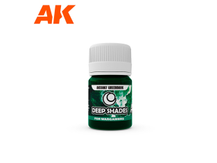 Ak interactive peinture AK13007 DEEP SHADES TEINTES PROFONDES VERT FONCÉ 30ML