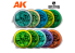 Ak interactive peinture AK13007 DEEP SHADES TEINTES PROFONDES VERT FONCÉ 30ML