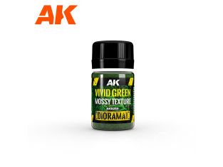 AK interactive Diorama Series ak8259 TEXTURE MOUSSE VERT VIF 35ml