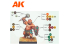 Ak interactive peinture acrylique 3G AK11777 SIGNATURE SET SERGIO VILCHES 14 COULEURS ET 1 FIGURINE