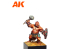 Ak interactive peinture acrylique 3G AK11777 SIGNATURE SET SERGIO VILCHES 14 COULEURS ET 1 FIGURINE