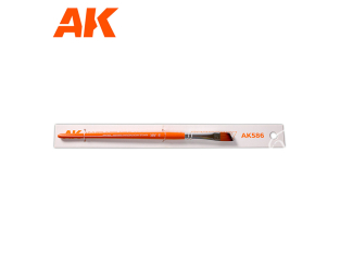 AK Interactive pinceau 586 BROSSE ANGLE WEATHERING