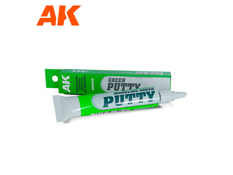 AK interactive ak9329 MASTIC VERT À MODÉLISER 20ml