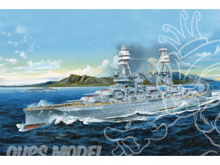 Trumpeter maquette bateau 03701 CUIRASSE USS BB-39 "ARIZONA" US NAVY 1/200