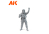 AK interactive ak35017 Membres d&#039;équipage de véhicules de combat légers Moyen-Orient ou en Afrique du Nord 1/35