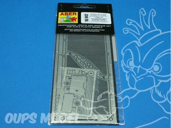 Aber 16042 Tiger II Porsche Vol.8 - Anti Mine Mesh plus some extra parts 1/16