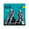 ResKit kit Figurine RSF32-0003 Pilotes USAF F-111 assis dans des sièges (2 pcs) pour kit RESKIT RSK32-0001 (Impression 3D) 1/32