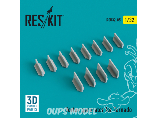 ResKit kit d'amelioration Avion RSU32-0085 Générateur de vortex pour Tornado (Impression 3D) 1/32