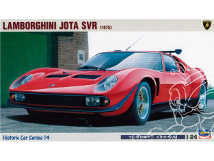 Hasegawa maquette voiture 21214 Lamborghini Jota SVR 1975 1/24