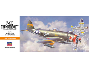 Hasegawa maquette avion 00138 P-47D Thunderbolt 1/72