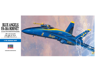 Hasegawa maquette avion 00440 Blue Angels F/A-18A Hornet U.S. Navy 1/72