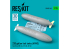 ResKit Kit RSU35-0040 Réservoirs de carburant de 230 gallons AFMS pour AH-64, MH-60L, UH-60A, HH-60 2p impression 3D 1/35