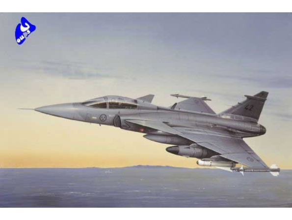 italeri maquette avion 2638 JAS 39 A Gripen 1/48