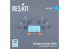 ResKit kit d&#039;amelioration Avion RSU72-0226 Réservoirs carburant 230g AFMS AH-64, MH-60L, UH-60A, HH-60 2p impression 3D 1/72