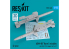 ResKit kit RS72-0424 Missiles AGM-88 &quot;Harm&quot; avec LAU-118 et adaptateur pour Su-27 (2 pcs) 1/72