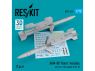 ResKit kit RS72-0424 Missiles AGM-88 "Harm" avec LAU-118 et adaptateur pour Su-27 (2 pcs) 1/72