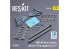 ResKit kit RS32-0424 Missiles AGM-88 &quot;Harm&quot; avec LAU-118 et adaptateur pour Su-27 (2 pcs) 1/32